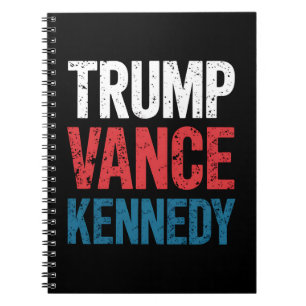 Trump Vance Kennedy valet 2024 Anteckningsbok