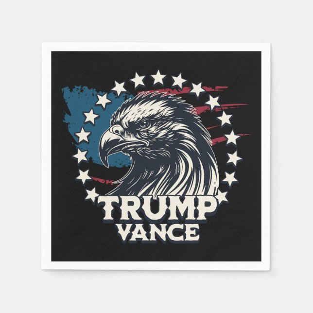 Trump Vance Pappersservett (Framsidan)