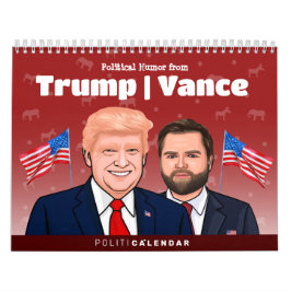 TRUMP VANCE Politisk humor Kalender