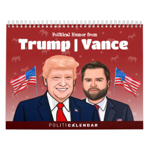 TRUMP VANCE Politisk humor Kalender