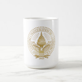 Trump Vance President Inaugural Logotyp Inaugurati Kaffemugg