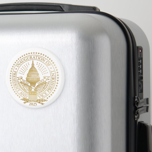 Trump Vance President Inaugural Logotyp Inaugurati Magnet (In Situ (Luggage))