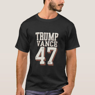 Trump Vance President Vintage Trump Vinner T Shirt