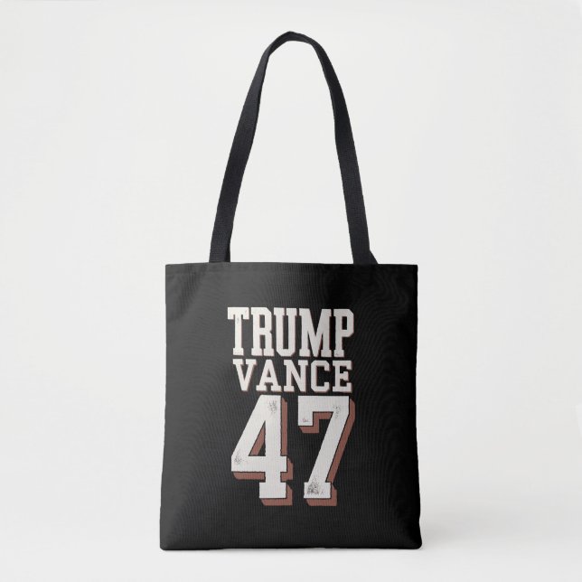 Trump Vance President Vintage Trump Vinner Tygkasse (Framsida)