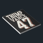 Trump Vance President Vintage Trump Wins Anteckningsblock<br><div class="desc">Trump Vance President Vintage Trump Wins Inauguration Day</div>