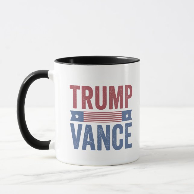 Trump Vance Republican American Valection Vote Gif Mugg (Vänster)