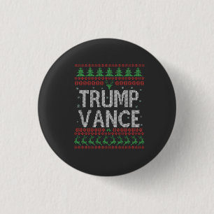 Trump Vance Republican Ugly jul Sweater Julafton Knapp