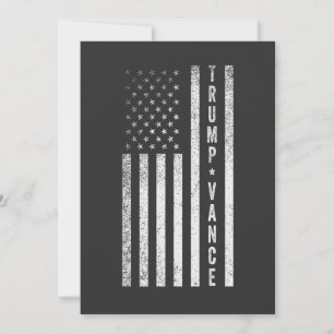Trump Vance Republikan Amerikansk Val Röst Present Inbjudningar