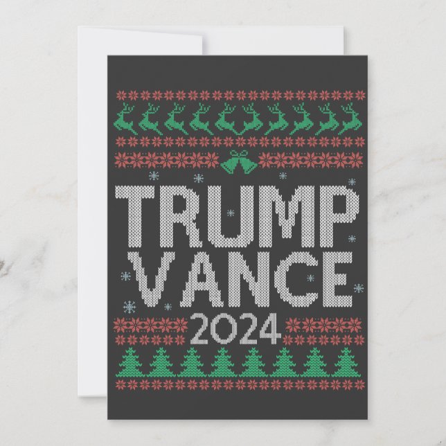 Trump Vance Ta Amerika Tillbaka Val Rösta USA   Inbjudningar (Framsida)