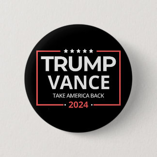 Trump Vance, Trump Vance 2024, Ta Amerika tillbaka Knapp