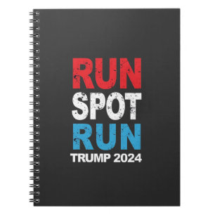 Trump Vance-valet i Springa Spot Springa 2024 Anteckningsbok