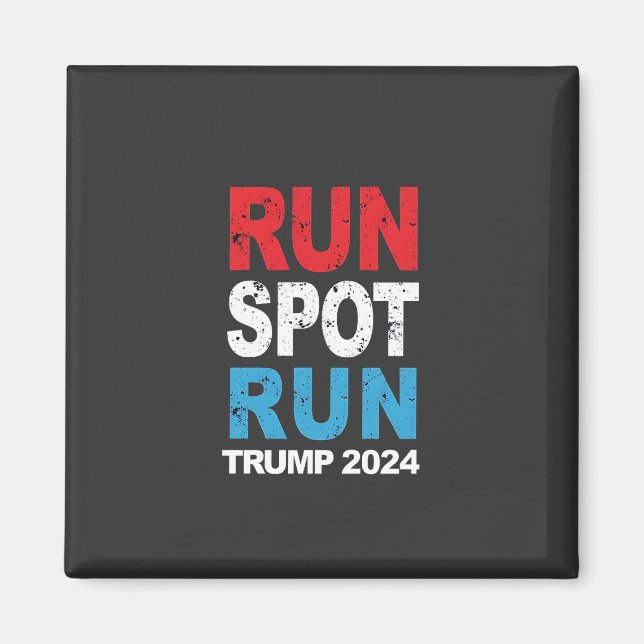 Trump Vance-valet i Springa Spot Springa 2024 Magnet (Framsidan)