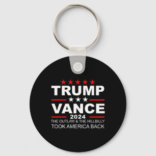 Trump Vance Vi Vann Outlaw Hill Took Byck Nyckelring