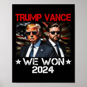 Trump Vance Vi Vann Vinn Inauguration Day 2025 47: Poster