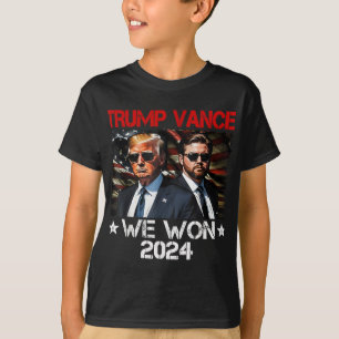 Trump Vance We Won Win Inauguration Day 2025 47 th T Shirt