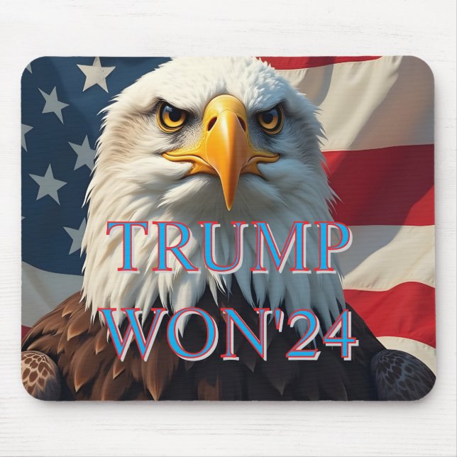 TRUMP VANN 2024 MUSMATTA (Framsidan)