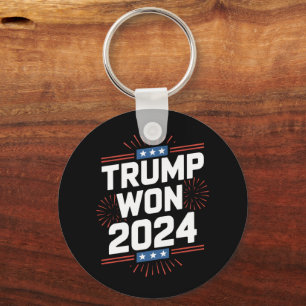 Trump vann 2024 president 47:e av Vita huset Nyckelring