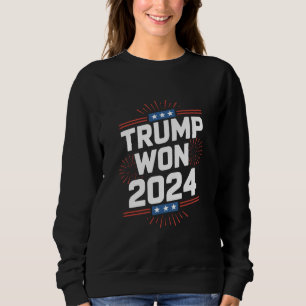 Trump vann 2024 president 47:e av Vita huset T Shirt