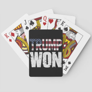 Trump vann 47:e amerikanska presidentvalet 2024 casinokort