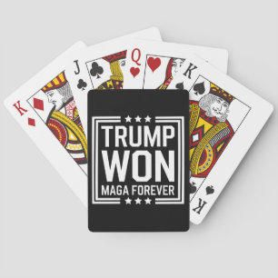 Trump vann 47:e amerikanska presidentvalet Maga 20 Casinokort