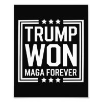 Trump vann 47:e amerikanska presidentvalet Maga 20