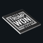 Trump vann 47:e valet till USA:s president Maga 20 Anteckningsblock<br><div class="desc">Trump vann 47:e valet till USA:s president Won 2024</div>