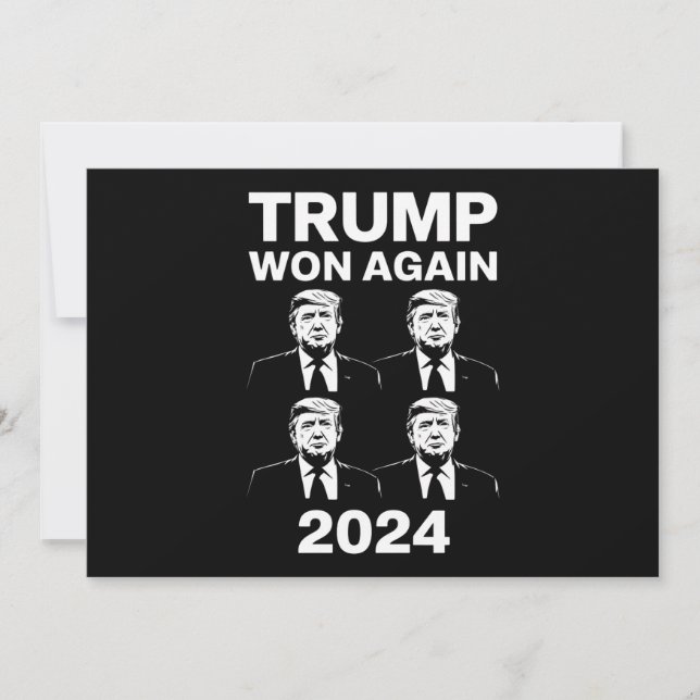 Trump vann igen 2024 års val invigningsdag 47 inbjudningar (Framsida)