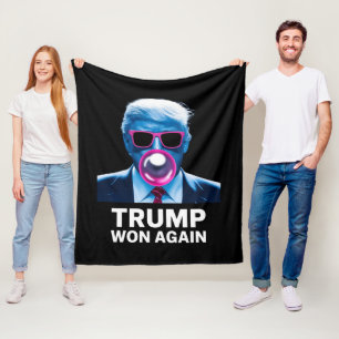 Trump vann igen 2024 års valröst President 47:e Fleecefilt
