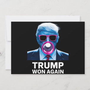 Trump vann igen 2024 års valröst president 47:e inbjudningar