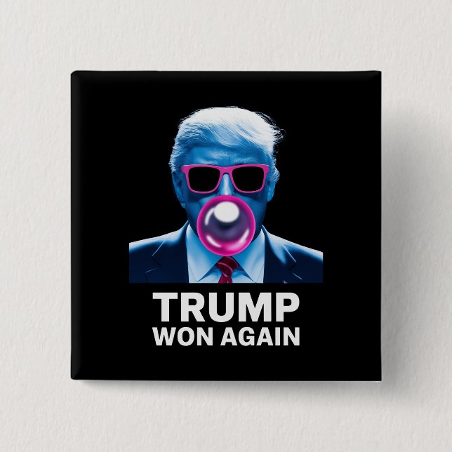 Trump vann igen 2024 års valröst President 47:e  Knapp (Framsida)