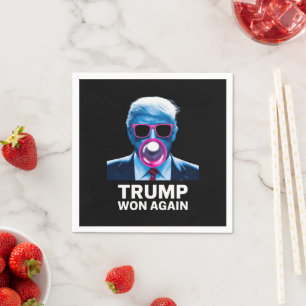 Trump vann igen 2024 års valröst president 47:e pappersservett