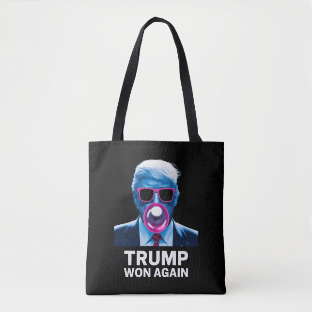 Trump vann igen 2024 års valröst president 47:e  tygkasse (Framsida)