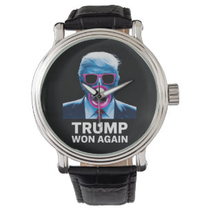 Trump vann igen 2024 valet president 47:e  armbandsur