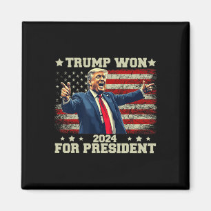 Trump Vann Igen 2025 Val President 47 Th Amer Magnet