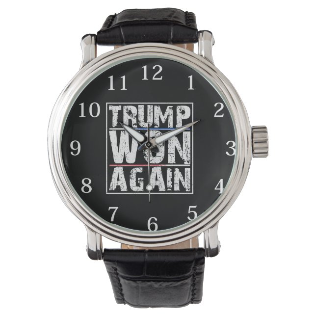 Trump Vann Igen Armbandsur (Framsida)