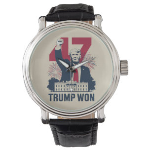 Trump vann igen presidentvalet 2024 president 47:e armbandsur