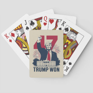 Trump vann igen presidentvalet 2024 president 47:e casinokort