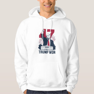 Trump vann igen presidentvalet 2024 president 47:e hoodie