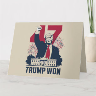 Trump vann igen presidentvalet 2024 president 47:e kort