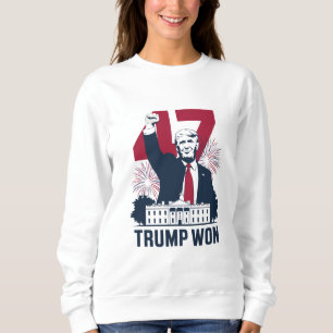 Trump vann igen presidentvalet 2024 president 47:e t shirt