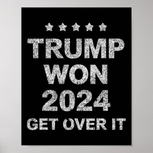Trump Vann Kom Igenom Det 2025 4  Poster