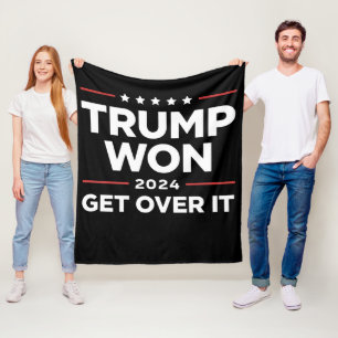 Trump Vann Kom Över Det 2024 Fleecefilt