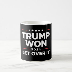 Trump Vann Kom Över Det 2024 Kaffemugg
