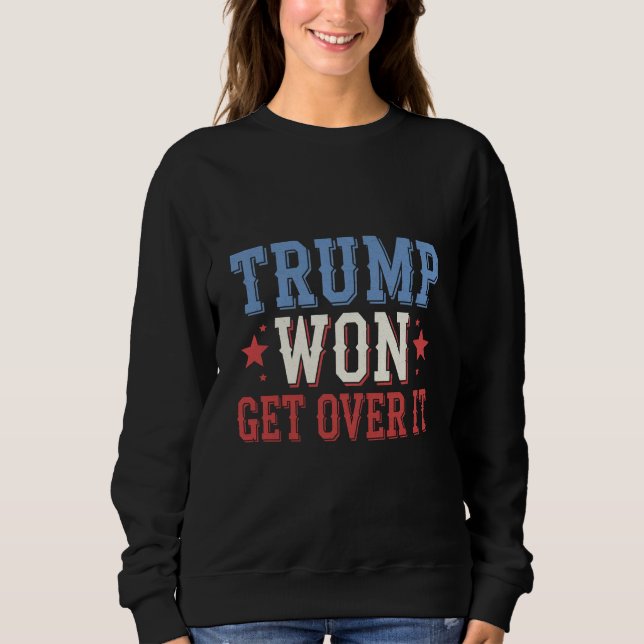 Trump Vann Kom Över Det 2024 T Shirt (Framsida)