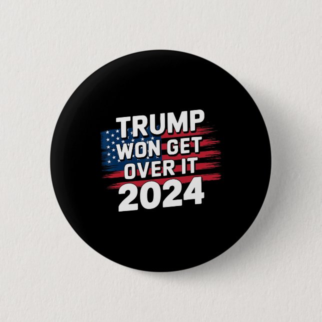 Trump Vann Kom Över Det 2025 1  Knapp (Framsida)