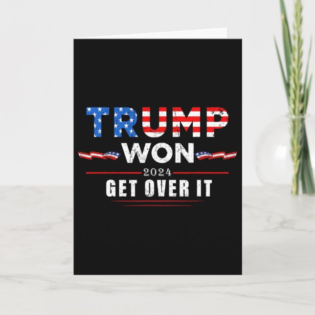 Trump Vann Kom Över Det 2025 2 Kort (Framsida)
