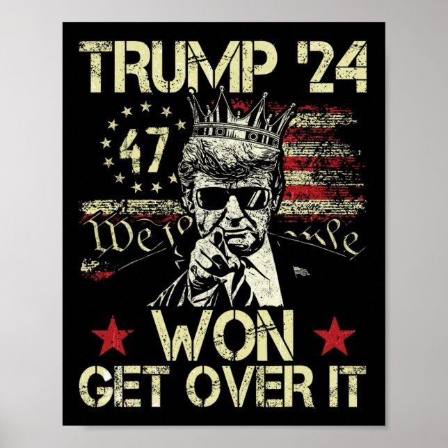 Trump Vann Kom Över Det 2025 5  Poster (Framsidan)