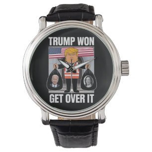 Trump Vann Kom Över Det Maga Vann Valet 2024 Armbandsur