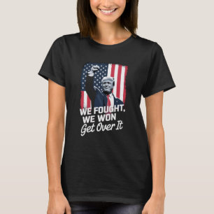 Trump Vann Kom Över Det Trump Seger 47:e President T Shirt
