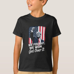 Trump Vann Kom Över Det Trump Seger 47:e President T Shirt